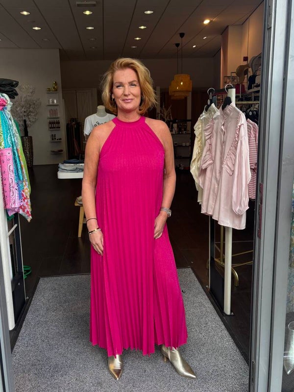 Maxi Dress Amber Fuchsia