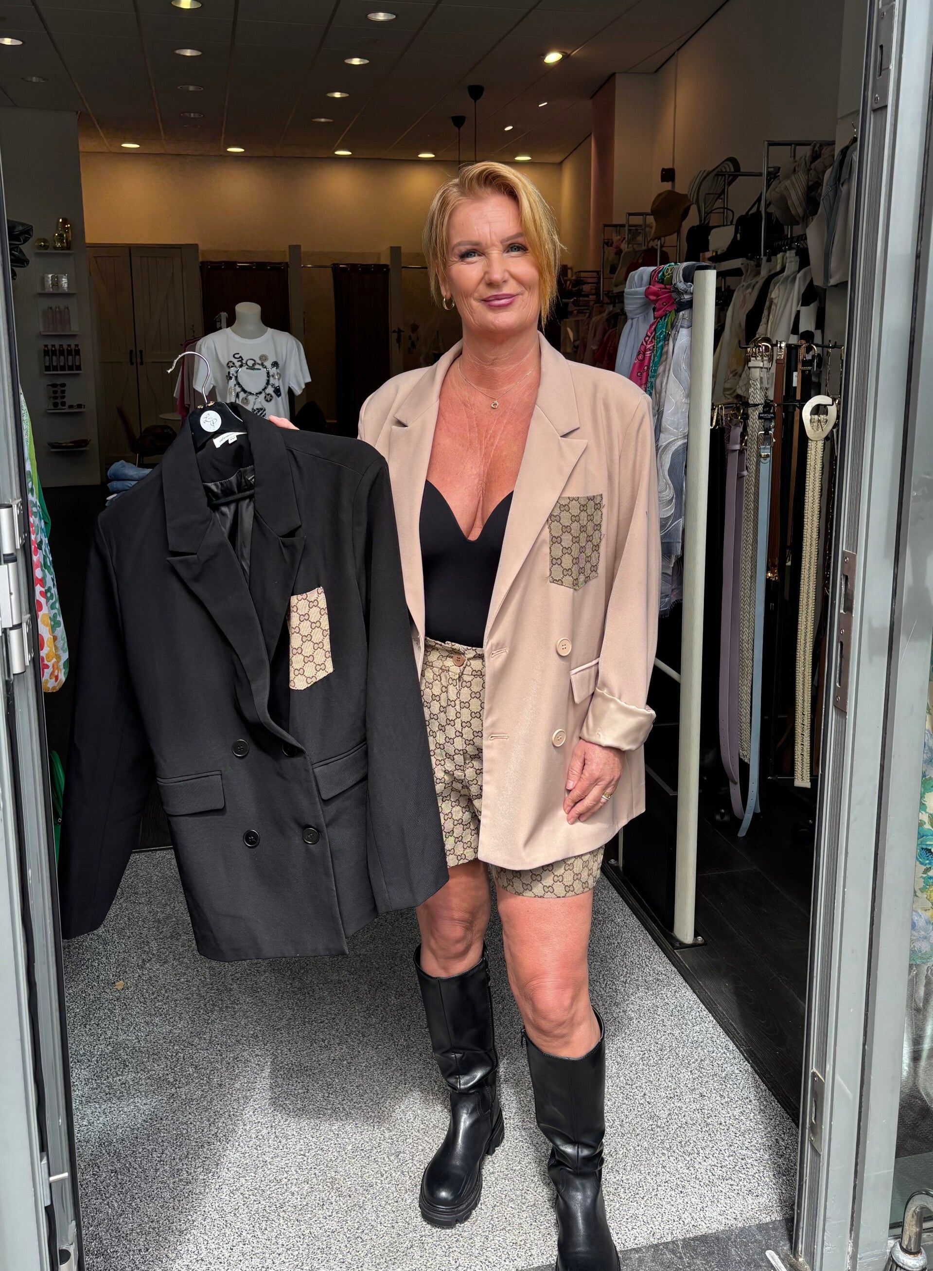 Blazer Georgina Zwart