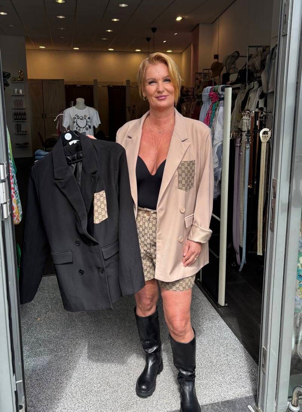 Blazer Georgina Zwart