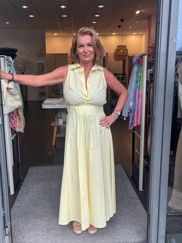 Jurk Irene Butter Yellow