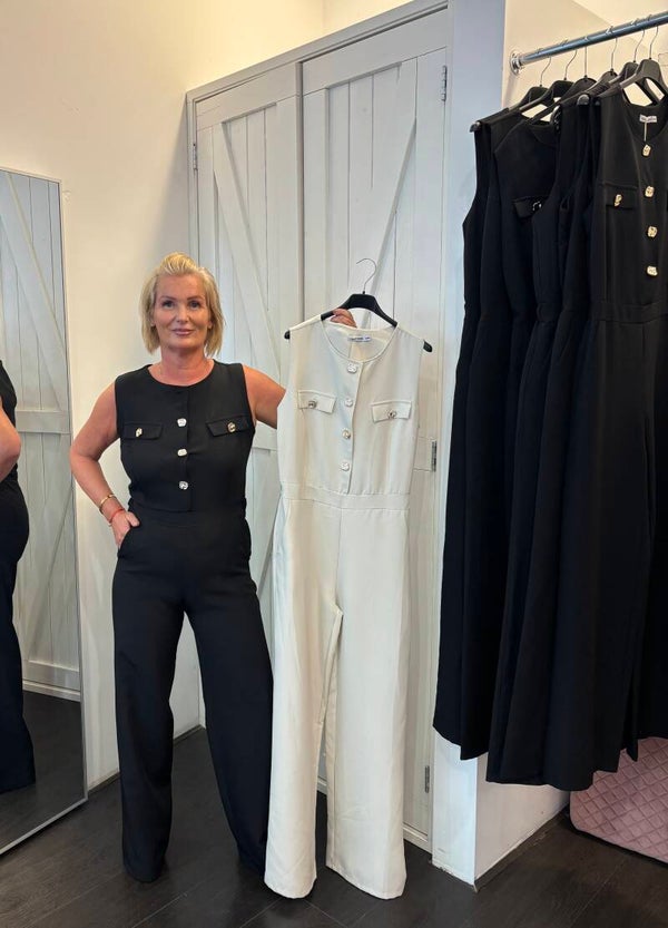Jumpsuit Olivia Zwart