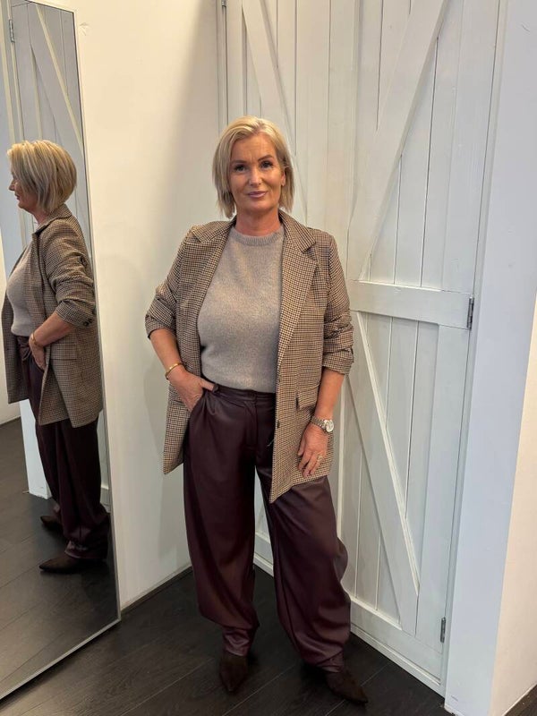 Blazer Puck Bordeaux Rood