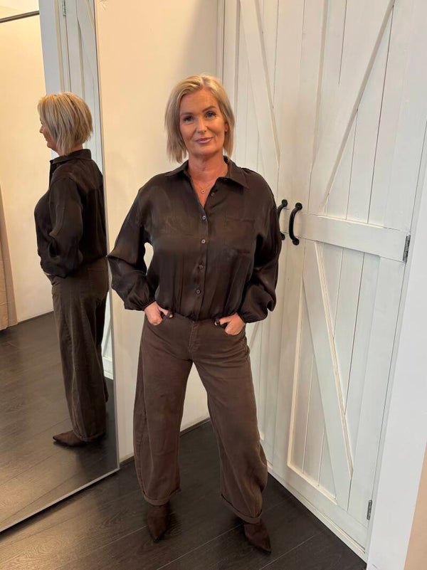 Blouse Shine Bruin