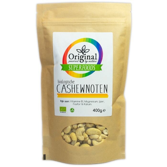 Cashew Nuts, Organic 400 Grams