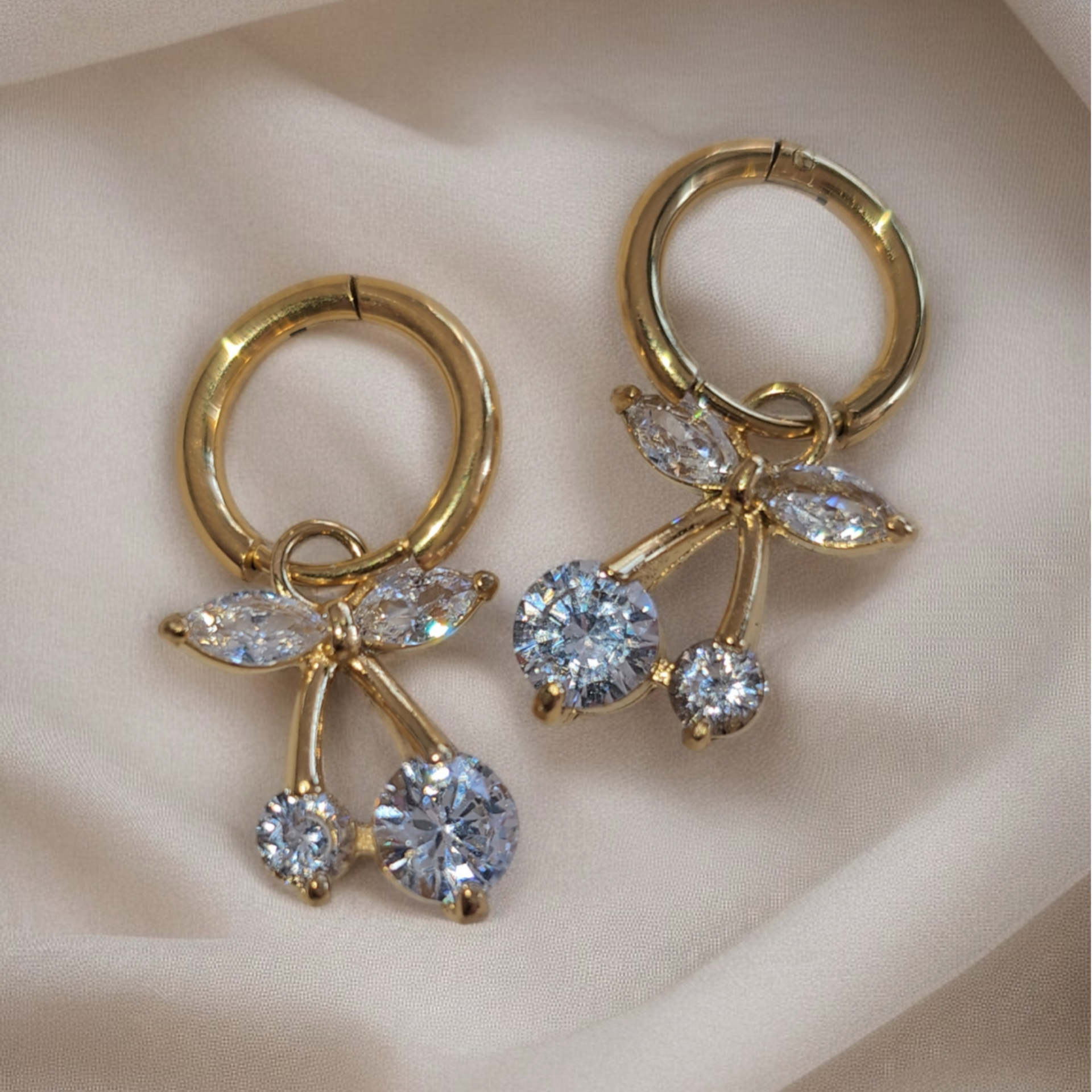 Glam Cherry Ohrringe