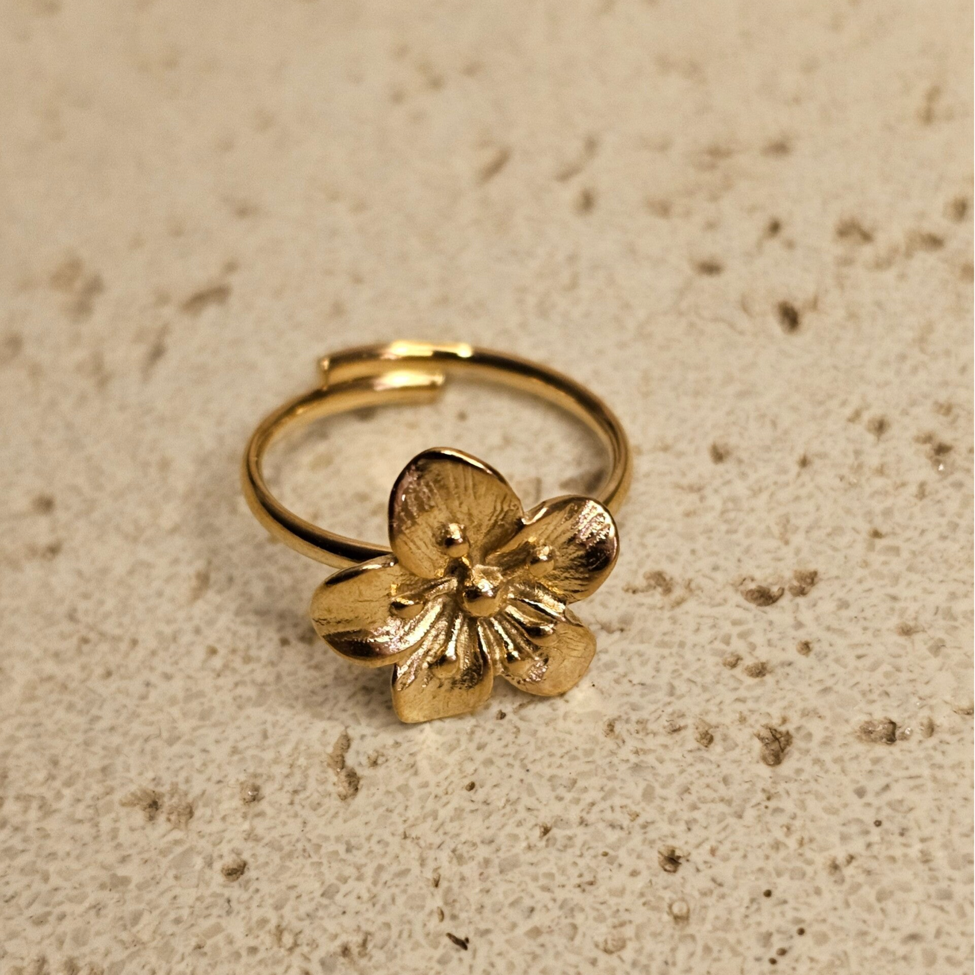 Golden Bloom Ring