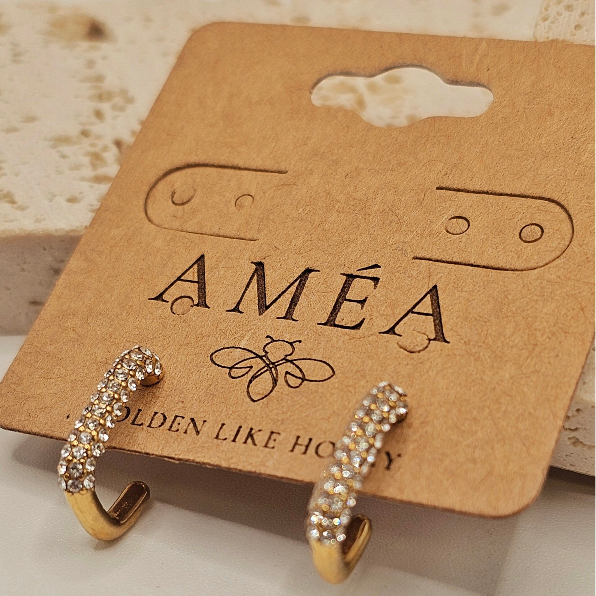 Shiny Square Ohrringe