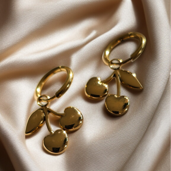 Cherry Gold Ohrringe