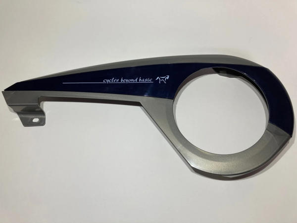 Kettingscherm Z-serie zilver/donkerblauw