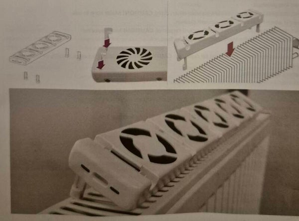4Mheating VENTILATOR ZA RADIATORJE