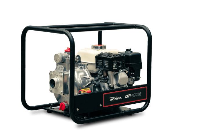 Honda QP205E 2" High Pressure Framed Pump
