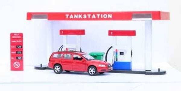 Station Service + voiture volvo - kids Globe