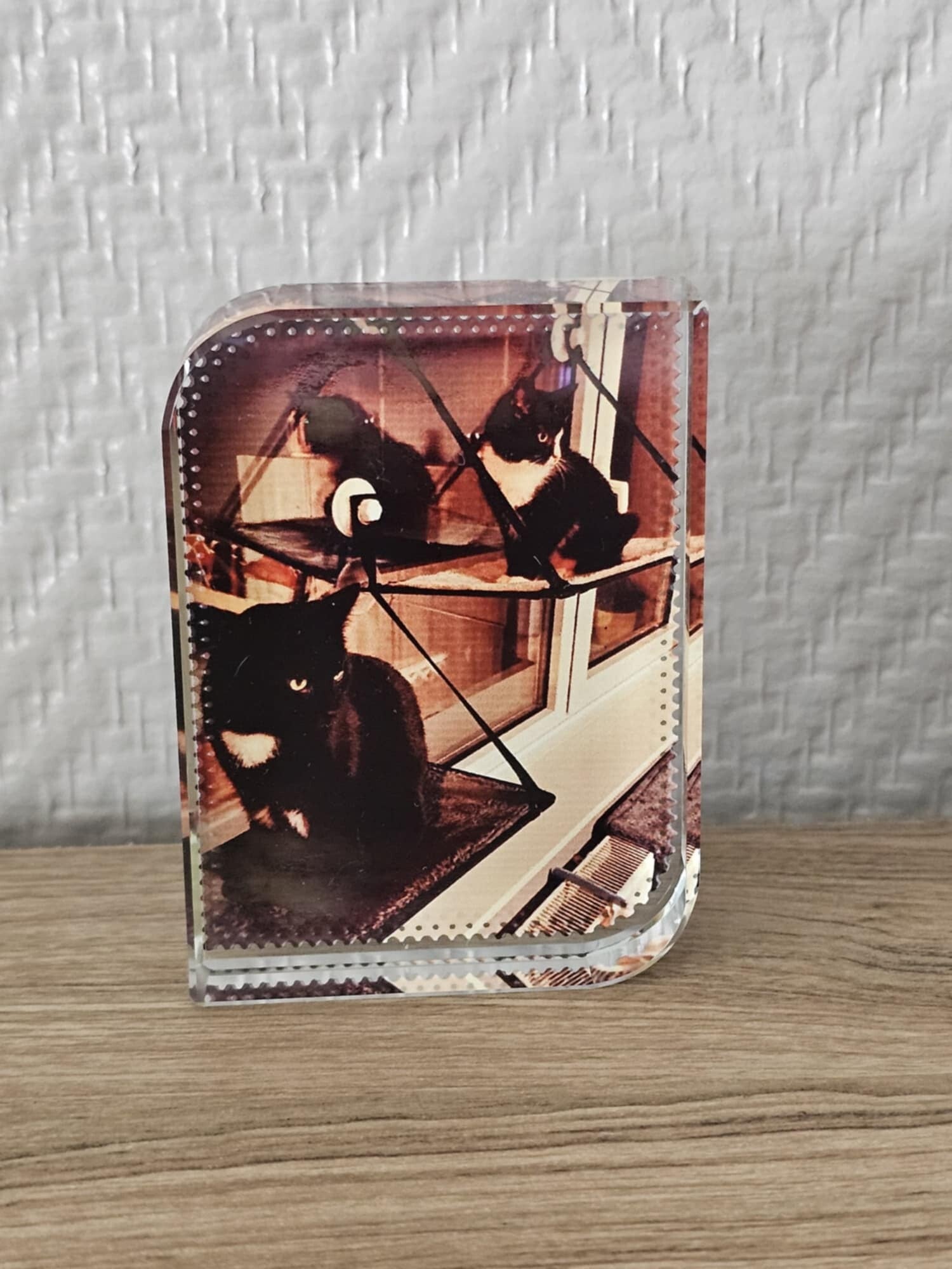 Fotokristal 8cm op 10.5cm