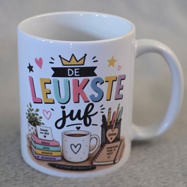 Mok voor de leukste juf