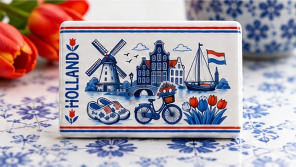 Magneet Holland Rood Wit Blauw (K104)