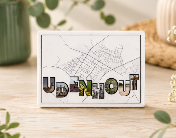 Magneet Udenhout met Plattegrond (K110)