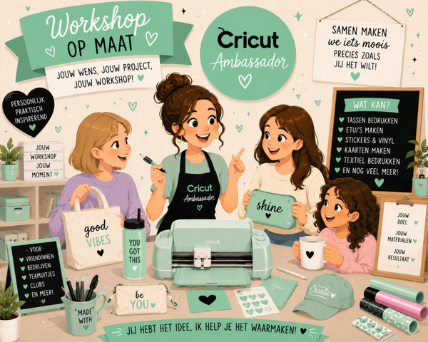 Cricut Workshop op maat