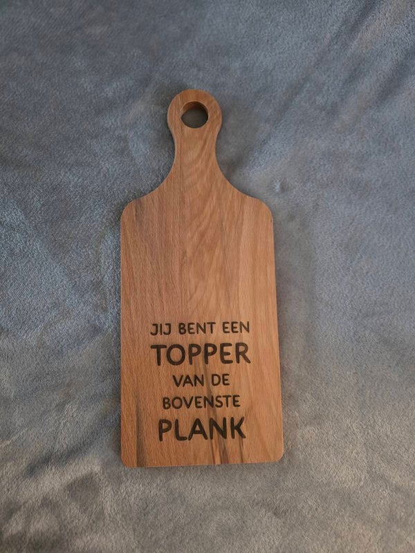 Borrelplank Topper
