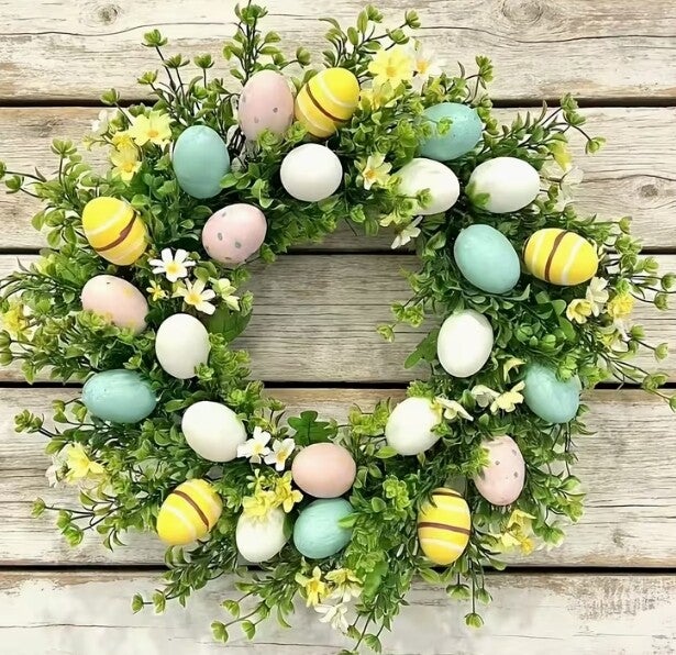 Couronne de pâques en Eucalyptus 🌸