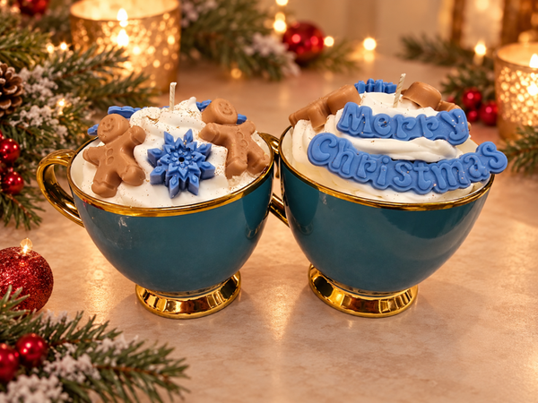 Christmas Cup Blue
