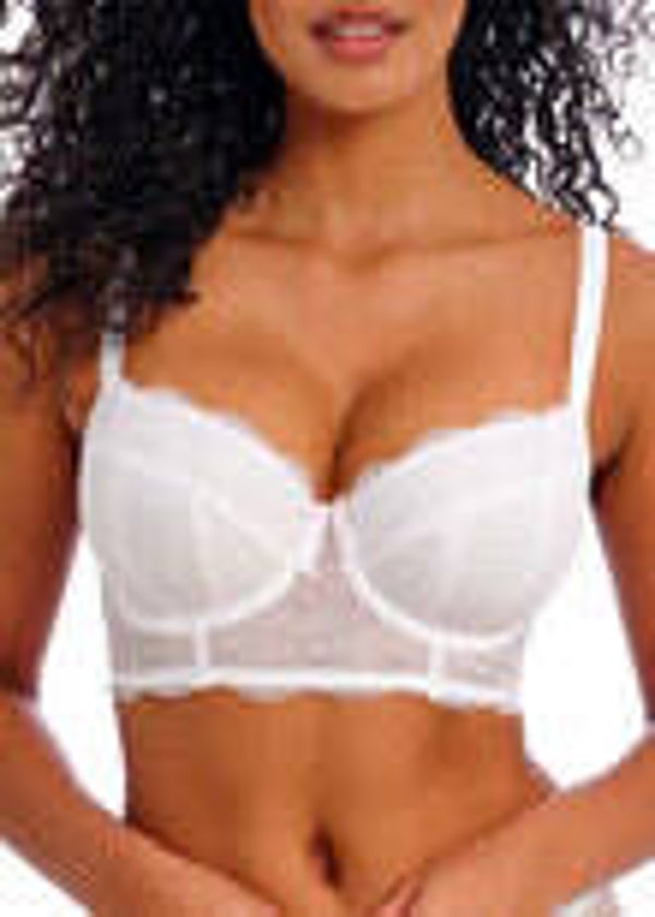 Freya Freya Fancies Longline Bra AA1014WHT-CLEARANCE