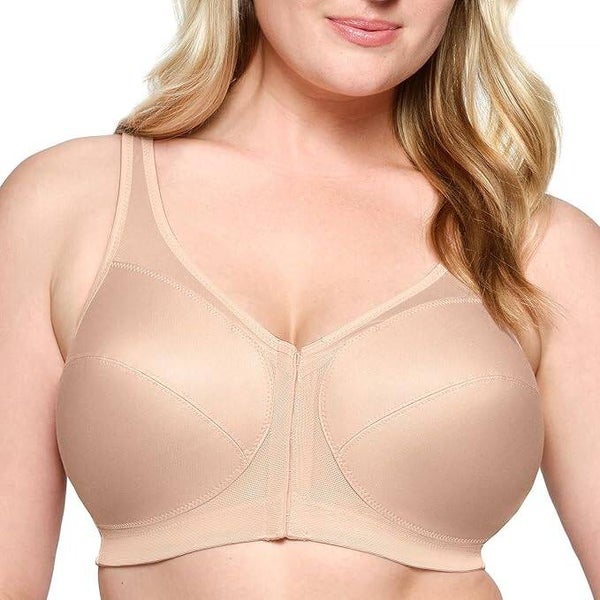 Glamorise MagicLift Front Close Posture Back Support Bra Style 1265-CLEARANCE