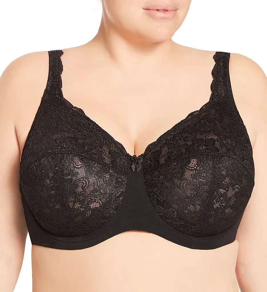 Elila Leopard Lace Underwire Bra 2211-CLEARANCE