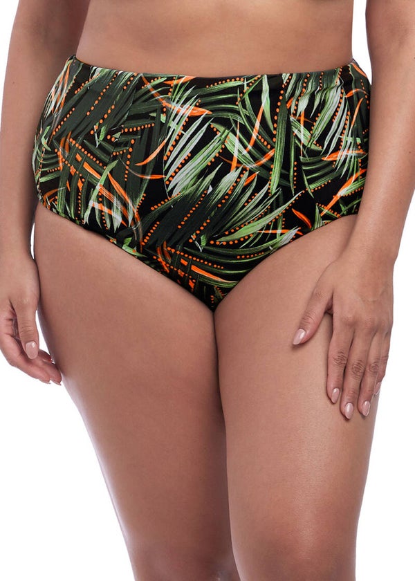 Elomi Swimwear Amazonia Classic Bikini Brief ES7165BLK-CLEARANCE