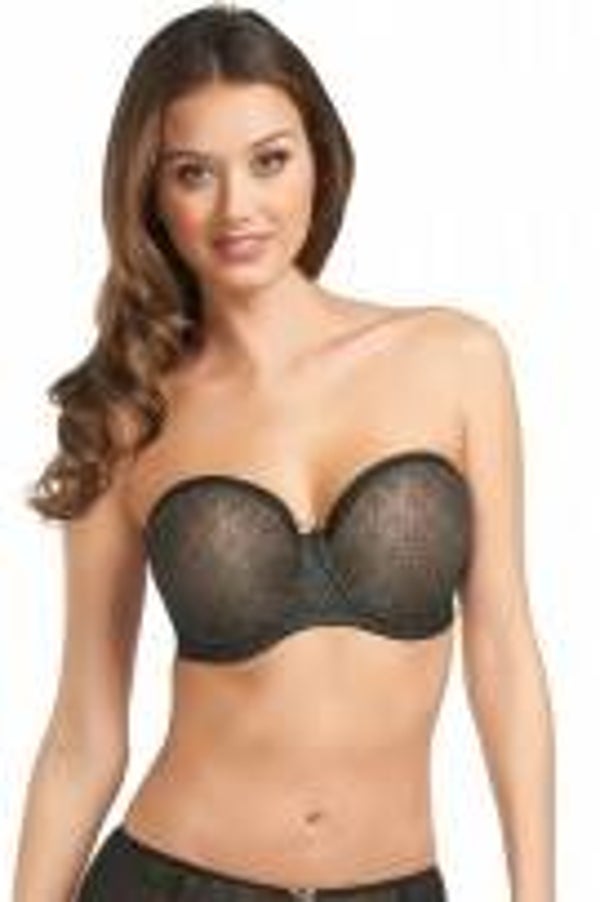 Fantasie Jana Moulded Strapless Underwire Bra FL2830BLK-CLEARANCE