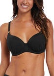 Fantasie Swimwear Ottawa Moulded Bikini Top FS6353BLK-CLEARANCE