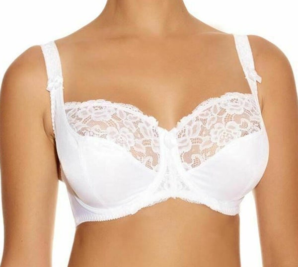 Fantasie Helena Balcony Underwired Non-Padded Lingerie Bra FL7710WHT-CLEARANCE