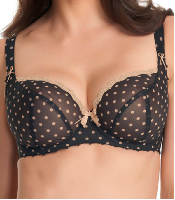 Freya Patsy UW Plunge Balcony Bra AA1221BLK-CLEARANCE