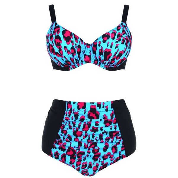 Elomi Swimwear Tahoe Classic Gathered Swim Brief ES7047BLK