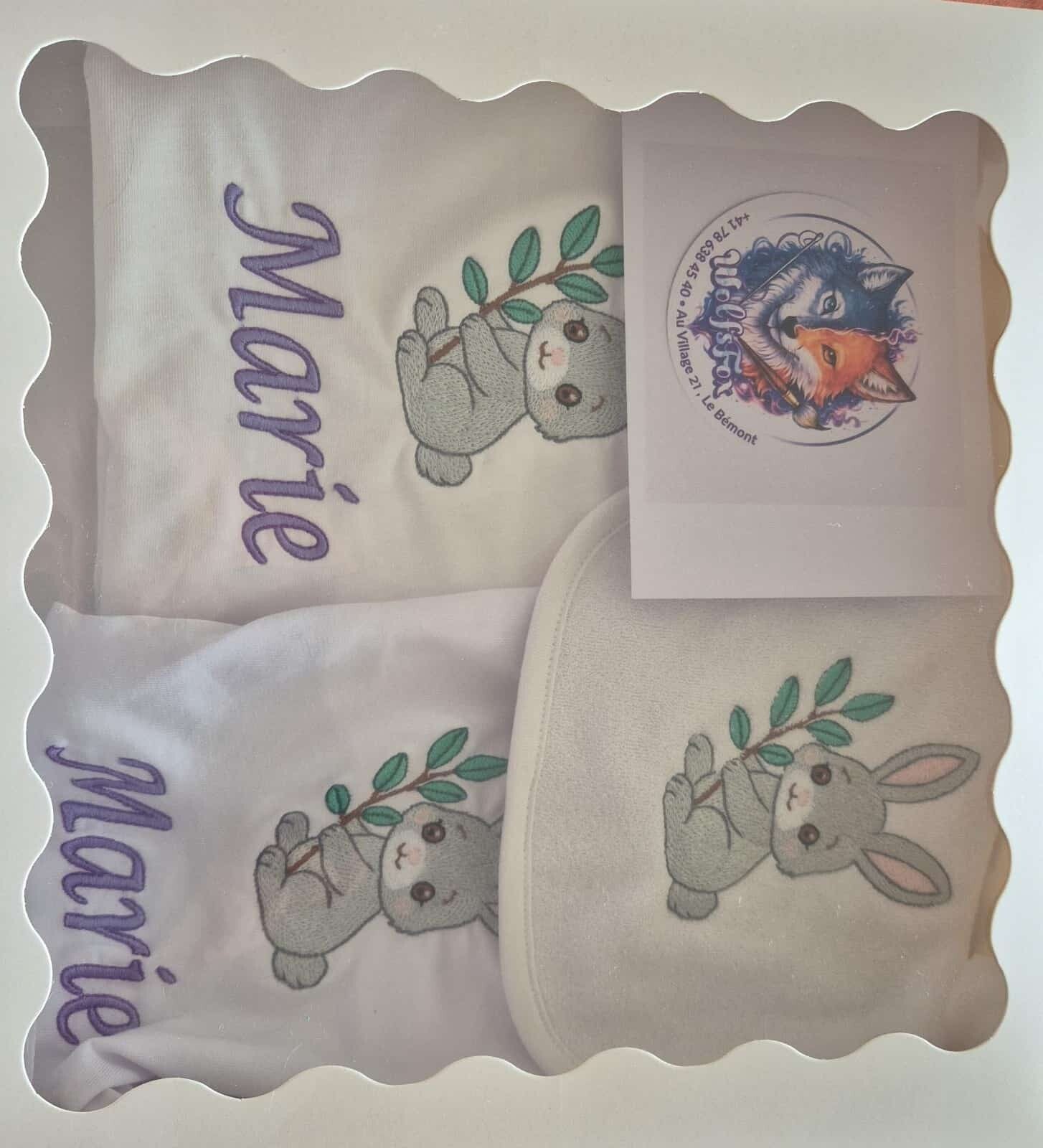 Coffret  Douceur Rêverie lapin