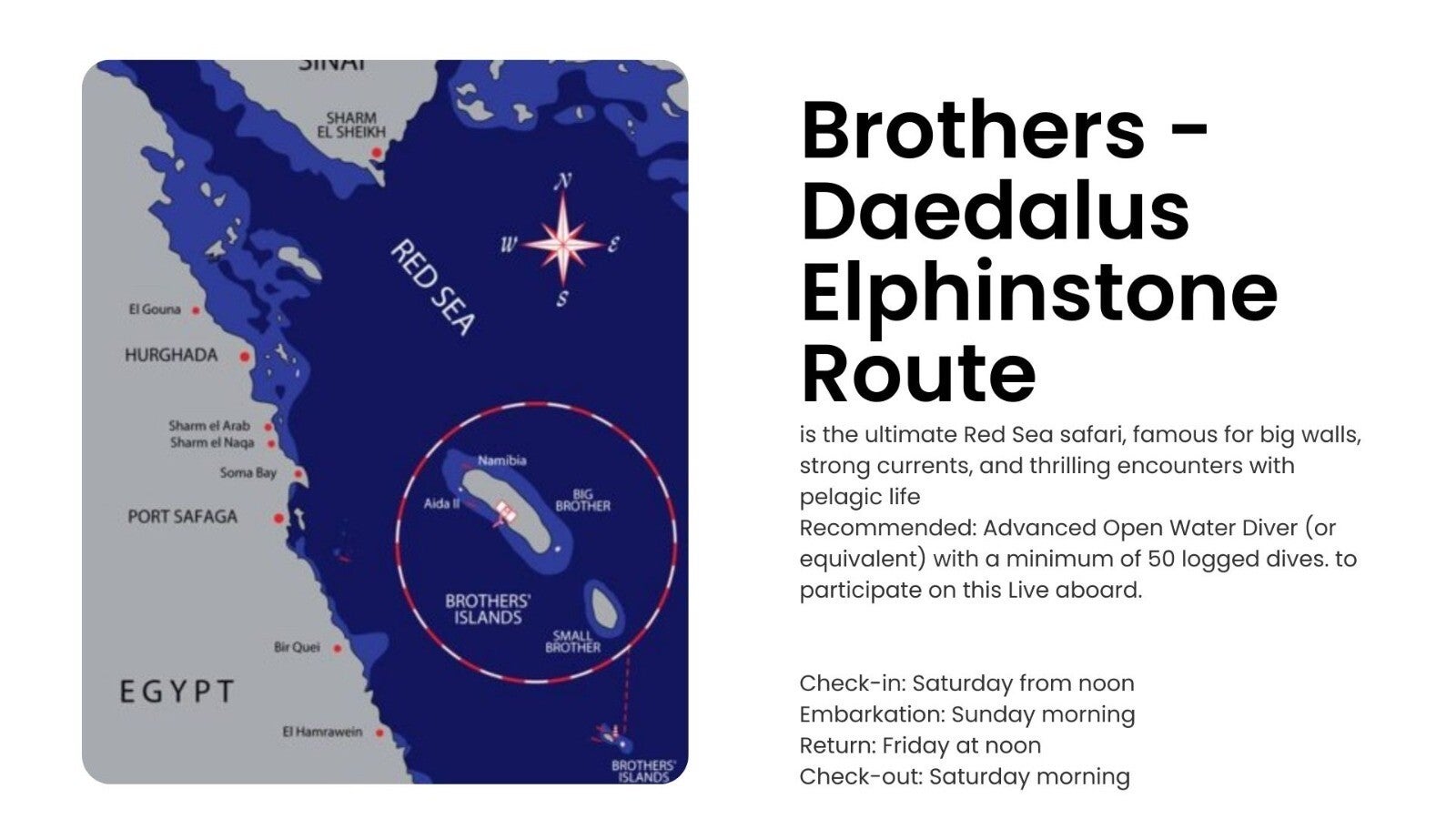 Brothers Island Liveaboard