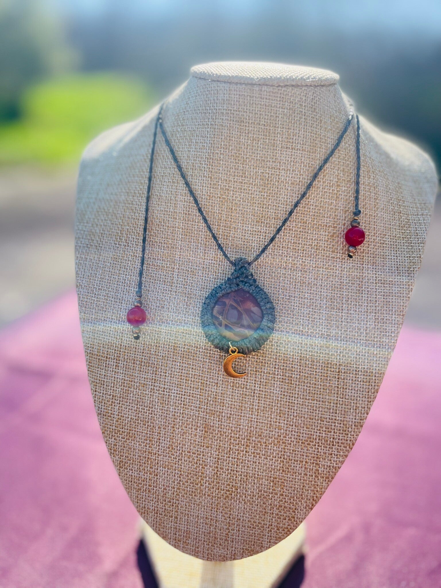 Collier "Terre de feu"