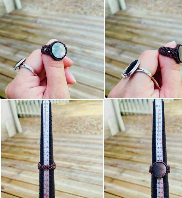 Bague "Ecume Argentée"