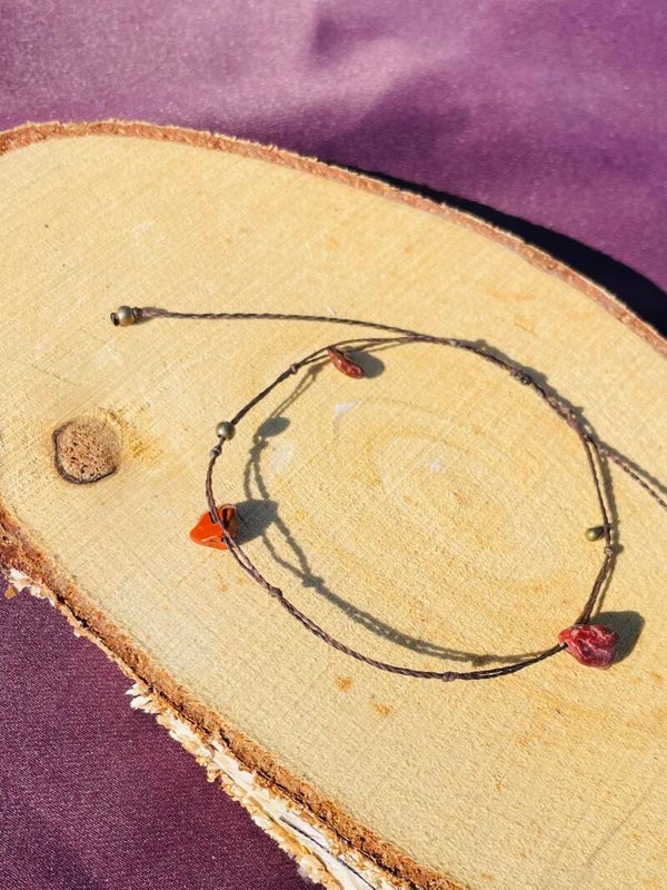 Bracelet cheville "Pas de Feu"