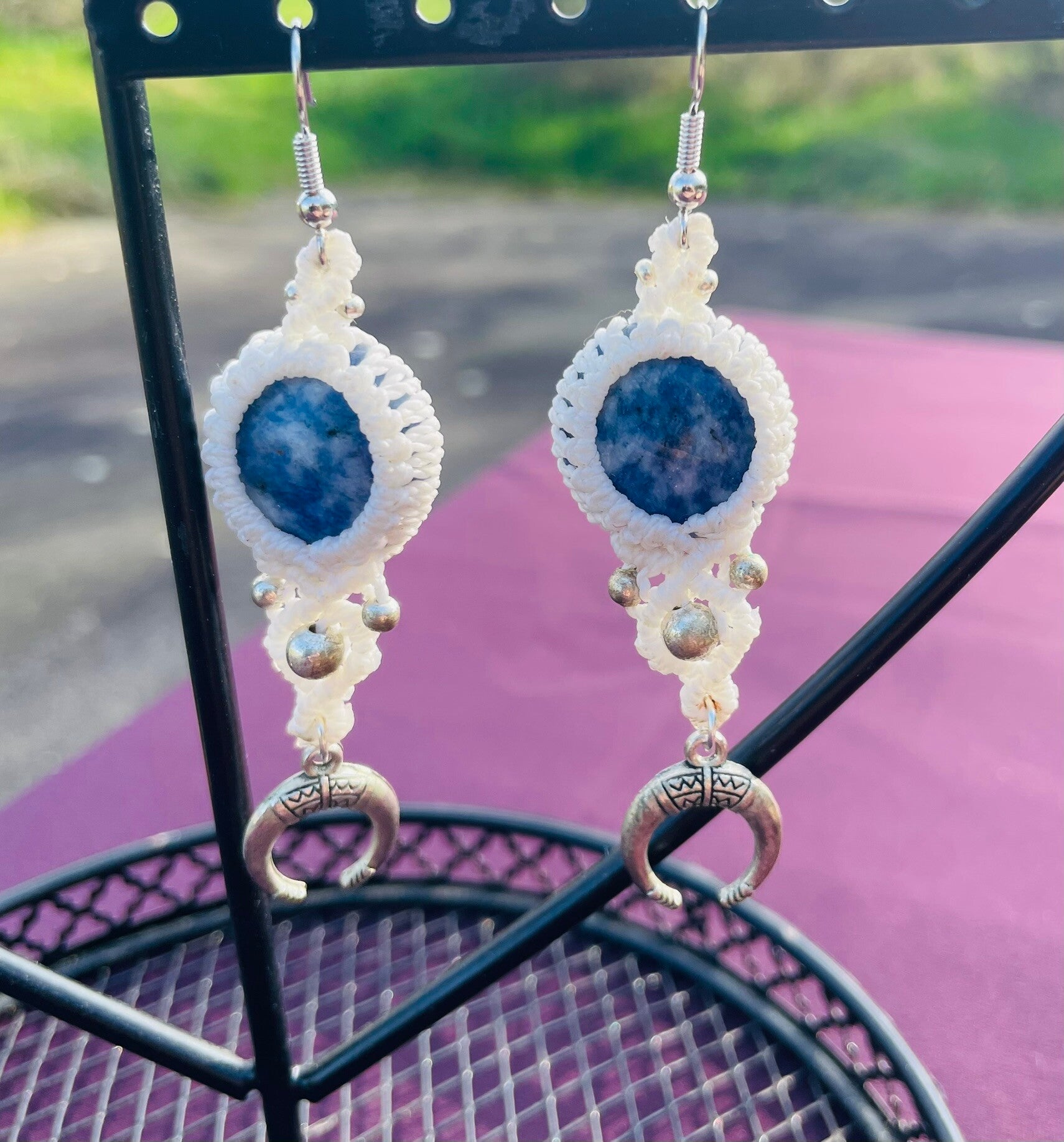 Boucles d'oreilles "Douceur Lunaire"