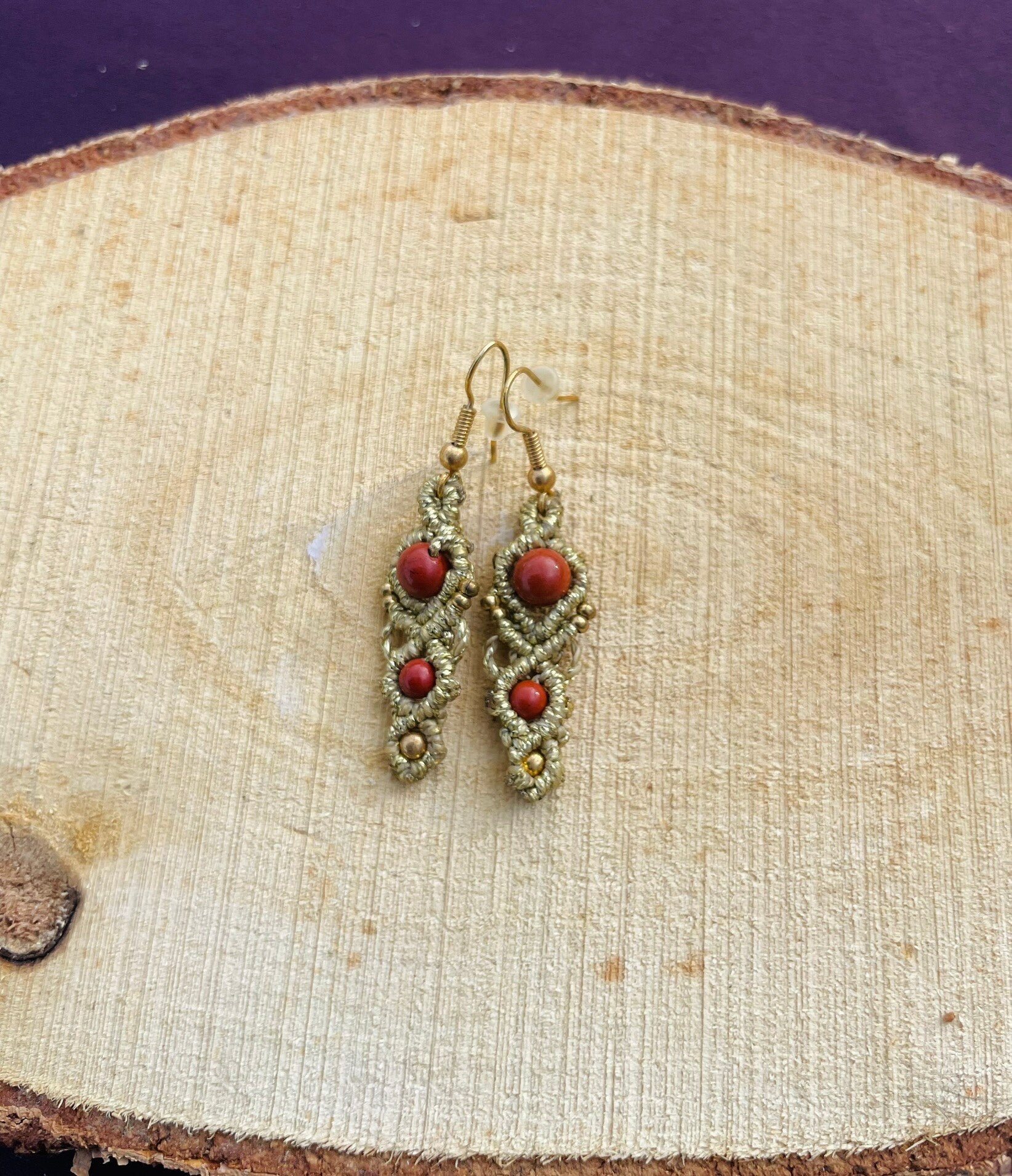 Boucles d'oreilles "Eclat Solaire"