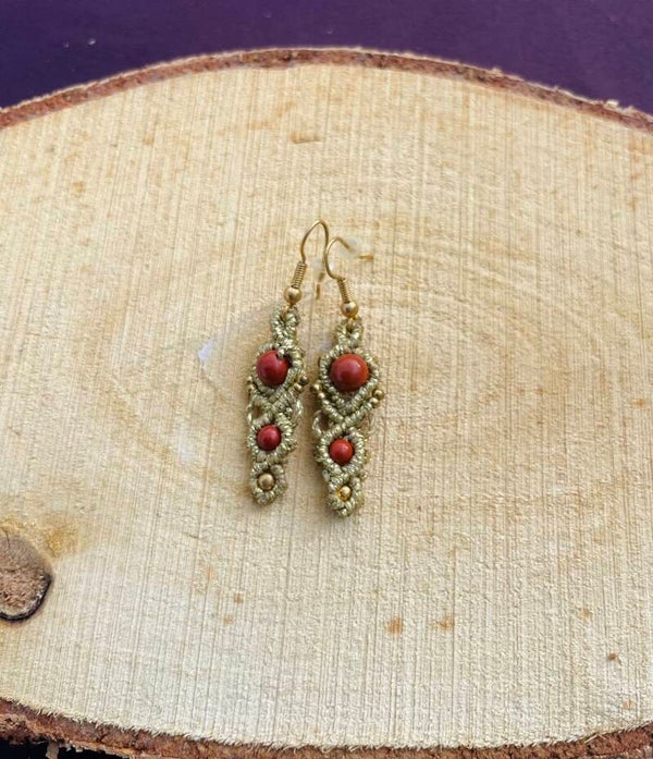 Boucles d'oreilles "Eclat Solaire"