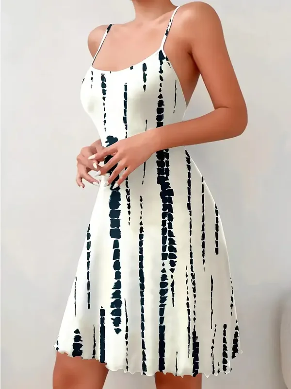 Robe bretelle d été