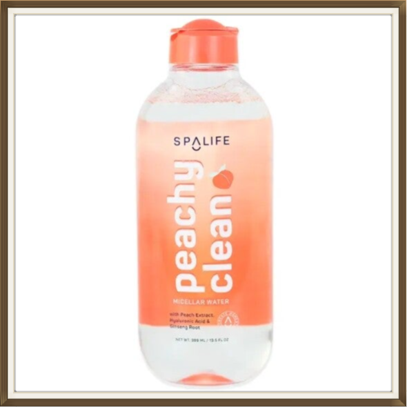 Eau micellaire démaquillante Peachy Clean - 399ml - SPALIFE