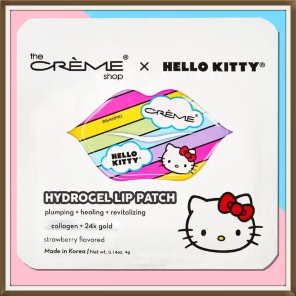 Patch lèvres hydrogel - THE CREME SHOP x HELLO KITTY