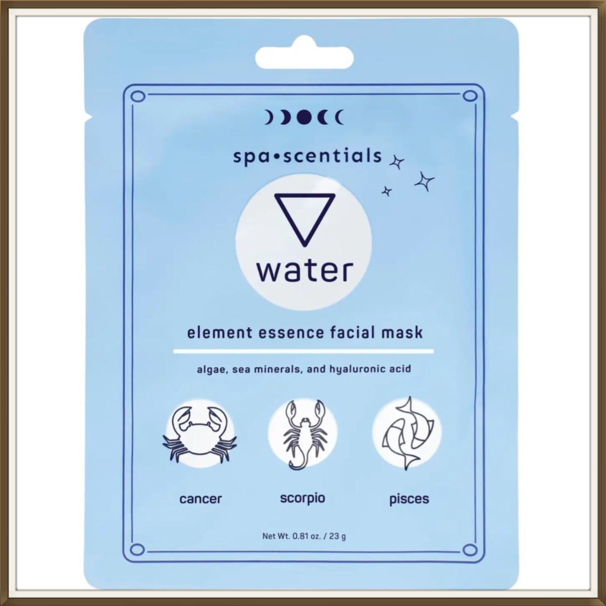 Masque élément eau - une unité - SPA•SCENTIALS