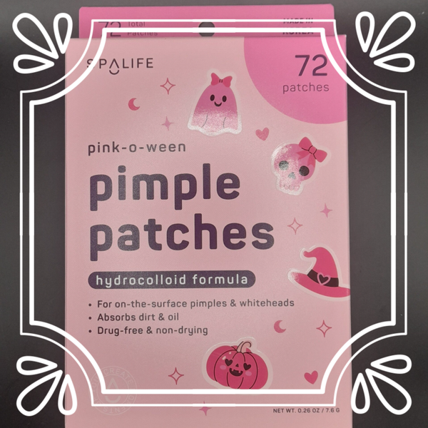 Patchs hydrocolloïdes "pink-o-ween" - 72 unités - SPALIFE