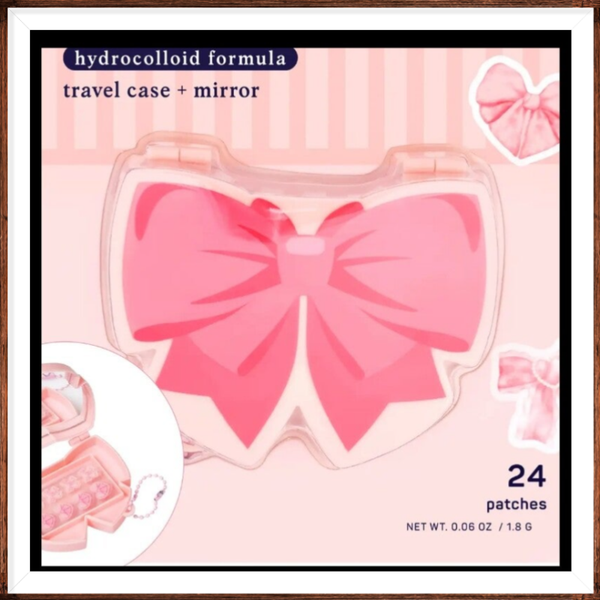Patchs anti-boutons jolie en rose - 24 patchs - SPALIFE