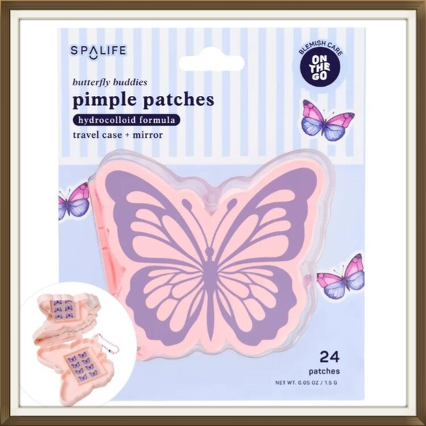 Patchs anti-boutons butterfly buddies - 24 patchs - SPALIFE