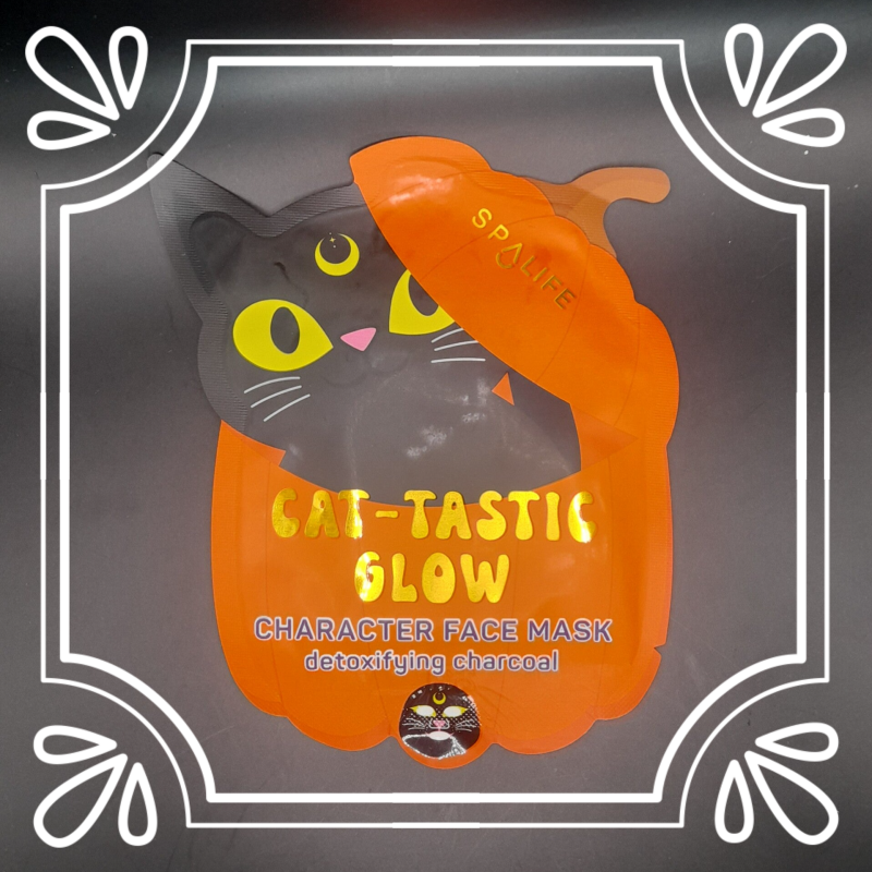 Masque en feuille "chat" Halloween - SPALIFE
