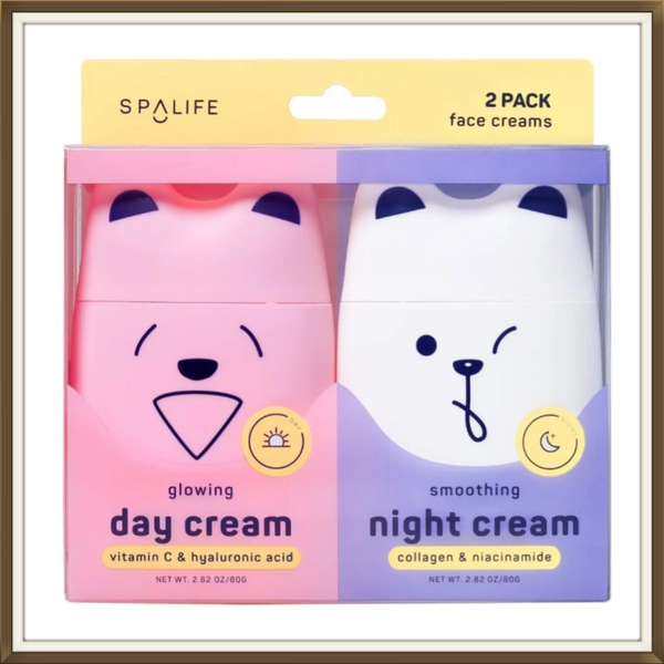 Duo crème jour et nuit - 2x80g - SPALIFE